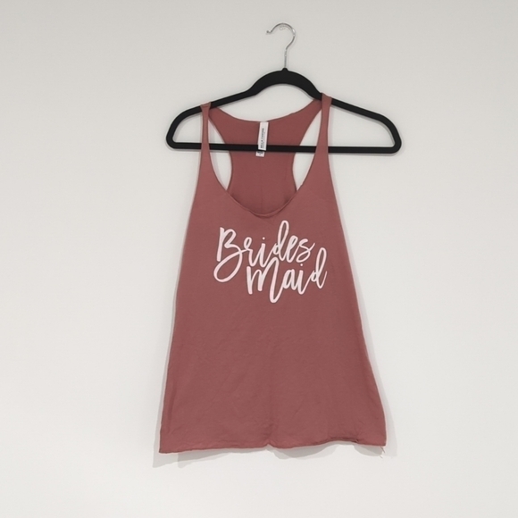 Bella Canvas Tops - ✅ Bridesmaid Racerback Tanktop Size Small